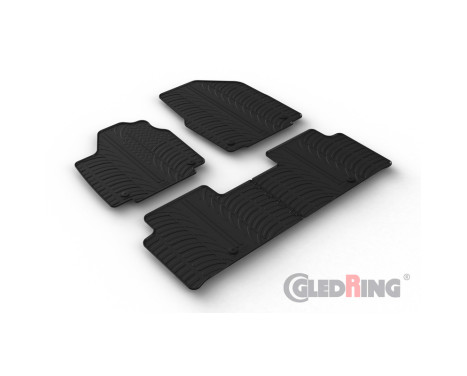 Alfombrillas de goma aptas para Kia EV6 2021-
