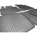 Alfombrillas de goma aptas para Mercedes Citan Tourer (W420) y Renault Kangoo III MPV 2021 - (3 piezas + mo, Miniatura 4