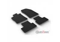 Alfombrillas de goma aptas para Peugeot 308 III HB 5 puertas 2021-