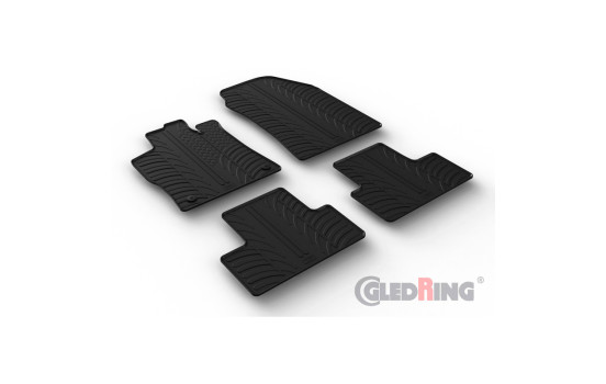 Alfombrillas de goma aptas para Peugeot 308 III HB 5 puertas 2021-, Imagen 2