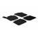 Alfombrillas de goma aptas para Skoda Rapid 5 puertas 2012- Seat Toledo 5 puertas 2013-