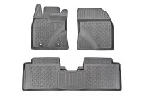 Alfombrillas de goma aptas para Toyota Avensis 2009-2018