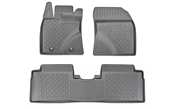 Alfombrillas de goma aptas para Toyota Avensis 2009-2018