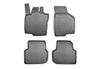 Alfombrillas de goma aptas para Volkswagen Jetta 2011-2018