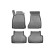 Alfombrillas de goma compatibles con Audi A4 / Audi A4 Avant (B9) / A5 Sportback 2015+ (incl. Facelift)