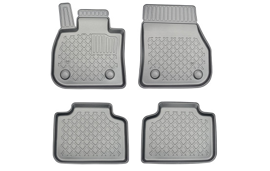 Alfombrillas de goma compatibles con BMW X1 (U11) 2022- (Excepto iX1 e híbrido enchufable)
