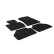 Alfombrillas de goma compatibles con BMW X4 F26 2014- (T-Design, 4 piezas + clips de montaje), Miniatura 2