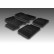 Alfombrillas de goma compatibles con Chevrolet Aveo 2006-2011 (diseño T, 4 piezas), Miniatura 2