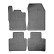 Alfombrillas de goma compatibles con Citroën C5 X 2021- (4 piezas con puntos de fijación)