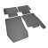 Alfombrillas de goma compatibles con Citroën C5 X 2021- (4 piezas con puntos de fijación), Miniatura 4