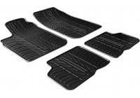 Alfombrillas de goma compatibles con Dacia Logan 2005- (T-Design 4 piezas)