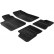 Alfombrillas de goma compatibles con Dacia Logan 2005- (T-Design 4 piezas)