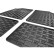 Alfombrillas de goma compatibles con Dacia Spring EV 2021 (4 piezas con puntos de fijación), Miniatura 5