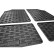 Alfombrillas de goma compatibles con Dacia Spring EV 2021 (4 piezas con puntos de fijación), Miniatura 4
