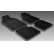 Alfombrillas de goma compatibles con Fiat 500 2007-2012 (perfil T, 4 piezas), Miniatura 2