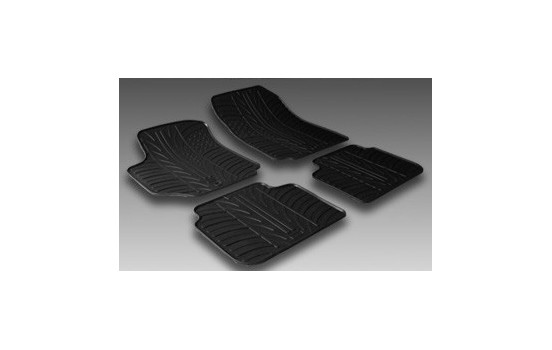 Alfombrillas de goma compatibles con Fiat Croma 2005- (T-Design, 4 piezas), Imagen 2