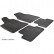 Alfombrillas de goma compatibles con Fiat Punto 2014- (T-Design 4 piezas + clips de montaje), Miniatura 2