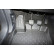 Alfombrillas de goma compatibles con Ford Galaxy III / Ford S-Max II 2015+ (incl. Facelift / 5 y 7 plazas), Miniatura 4