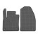Alfombrillas de goma compatibles con Ford Transit Courier 2023- (2 piezas con puntos de montaje)