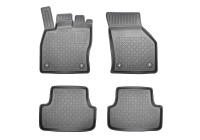Alfombrillas de goma compatibles con Golf VII, VII Variant, Leon SC (5F), Leon III (5F) ST Kombi, Golf VIII