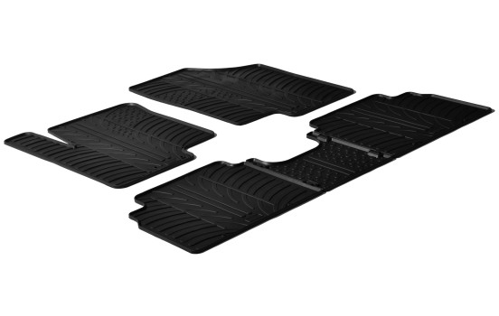 Alfombrillas de goma compatibles con Kia Venga 2009- / Hyundai ix20 2010