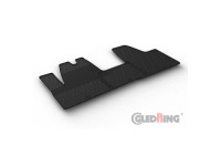 Alfombrillas de goma compatibles con Maxus eDeliver 3 (ev-30) 2020- (perfil G de 3 piezas + clips de montaje)
