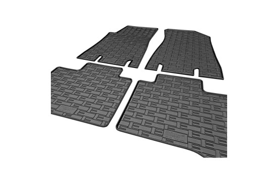 Alfombrillas de goma compatibles con Maxus ET90 Pickup 2022- (4 piezas), Imagen 2