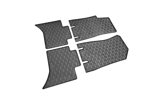 Alfombrillas de goma compatibles con Maxus ET90 Pickup 2022- (4 piezas), Imagen 3