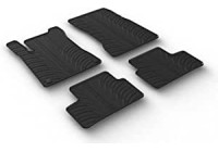 Alfombrillas de goma compatibles con Mercedes CLA (C118) Sedán 2/2019 (4 piezas)