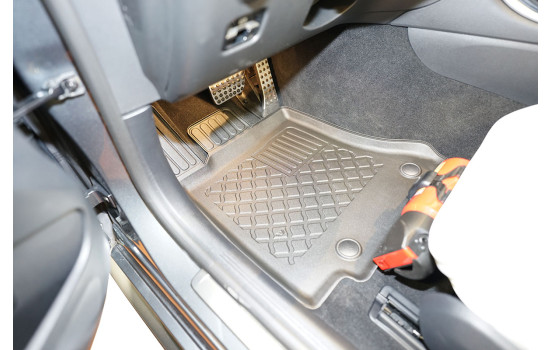 Alfombrillas de goma compatibles con Mercedes Clase C W206 / Clase C S206 Kombi 2021+, Imagen 3