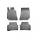 Alfombrillas de goma compatibles con Mercedes Clase E W212 Limousine / Clase E S212 Kombi 2009-2016