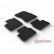 Alfombrillas de goma compatibles con Nissan Qashqai III (J12) 2021- (Diseño T, 4 piezas + clips de montaje)