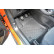 Alfombrillas de goma compatibles con Opel Crossland X / Citroën C3 Aircross II 2017+ (incl. Facelift), Miniatura 3