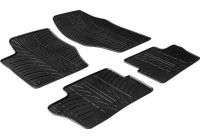 Alfombrillas de goma compatibles con Peugeot 307/308 SW 3+5 puertas (4 piezas)