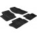 Alfombrillas de goma compatibles con Peugeot 307/308 SW 3+5 puertas (4 piezas)