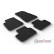 Alfombrillas de goma compatibles con Polestar 2 2019- (perfil en T de 4 piezas + clips de montaje), Miniatura 2