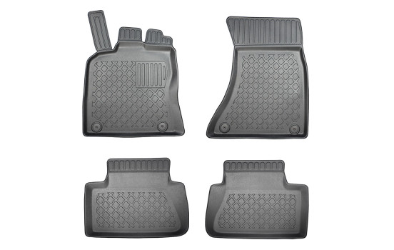 Alfombrillas de goma compatibles con Porsche Macan 2014+ (incl. Facelift)