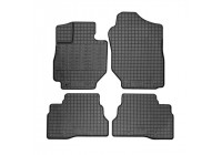 Alfombrillas de goma compatibles con Suzuki Jimny (A6G) 2018- (4 piezas con puntos de montaje)