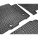 Alfombrillas de goma compatibles con Suzuki SX-4 S-Cross Hybrid 2020- (4 piezas con puntos de montaje), Miniatura 3