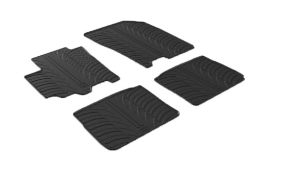 Alfombrillas de goma compatibles con Suzuki SX4 S-Cross 2013-2016