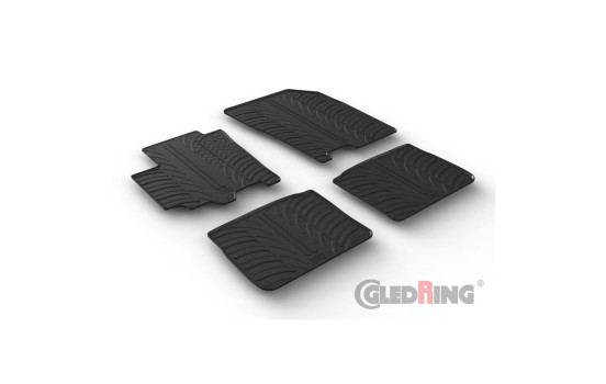 Alfombrillas de goma compatibles con Suzuki SX4 S-Cross 2013-2016, Imagen 2