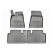 Alfombrillas de goma compatibles con Tesla Model 3 2017+ (incl. Facelift)