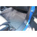 Alfombrillas de goma compatibles con Toyota Hilux Doble Cabina 2006-2016, Miniatura 4