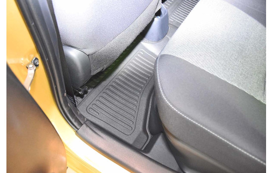 Alfombrillas de goma compatibles con Toyota Yaris III Híbrido 2011-2020, Imagen 7