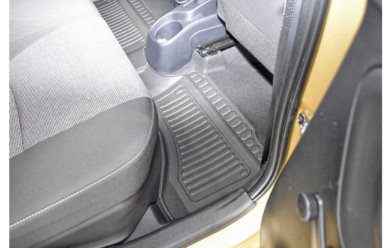 Alfombrillas de goma compatibles con Toyota Yaris III Híbrido 2011-2020, Imagen 8