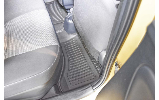 Alfombrillas de goma compatibles con Toyota Yaris III Híbrido 2011-2020, Imagen 10