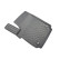 Alfombrillas de goma compatibles con Volkswagen Amarok Doble Cabina 2010-2020, Miniatura 2