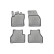 Alfombrillas de goma compatibles con Volkswagen Caddy ALL 2020+ / Ford Tourneo Connect 2022+