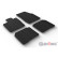 Alfombrillas de goma compatibles con Volkswagen ID.7 y ID.7 Tourer 2023- (perfil en T de 4 piezas + clips de montaje), Miniatura 2