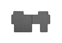 Alfombrillas de goma compatibles con Volkswagen ID.Buzz Bus 2022- (2.ª fila de asientos) (2 piezas)